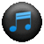 simple mp3 for mobile icon