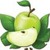 Green apples lwp icon