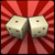 Board Game Dices 3D icon