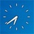 Clean Analog Clock Widget icon
