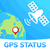 Share My Location with simple GPS Coordinates icon