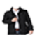 Man jacket photo suit app icon