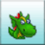 Dragon and Dracula 3D icon