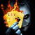 Burning Poker Joker Live Wallpaper icon