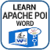 Learn Apache POI Word icon