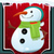 Snowman Photo Collage icon
