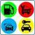 nearest car driver solution icon