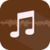 Music Player Brown icon