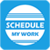 Work Schedule Date icon