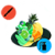 Paint fruits icon