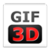 GIF 3D Free icon