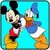  Mickey Mouse abd Donald Duck on World of Illusion icon