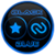 Flat Black and Blue Icon Pack Free icon