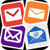 All Emails In One App icon