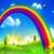Cartoon Rainbow Live Wallpaper Free icon