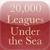 20,000 Leagues Under the Sea by Jules Verne; ebook icon