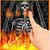 Skeleton Tomb On Flames LWP free icon
