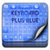 Keyboard Plus Blue icon