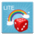 Kids Rainbow Dice Lite icon
