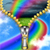 Best Rainbow Zipper Lock Screen icon