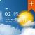 Transparent clock weather Pro special icon