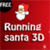 Running Santa 3D icon