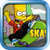 Bart Simpson Skateboarding icon