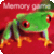 Colorful Frogs Memory Game icon