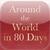 Around the World in 80 Days by Jules Verne; ebook icon