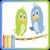 Birds Coloring App icon