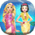 Dress up Rapunzel and Snow to summer icon