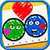 Doodle Ball Puzzle - Jump to Bump the Loving Balls icon