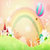 Cute Cartoon Rainbow Live Wallpaper icon