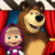 Masha And The Bear Wallpaper HD icon