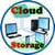 Cloud Storage Power icon
