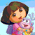 Coloring Page Dora icon