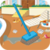Baby House Clean Up app for free