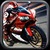2014 Moto bike race icon