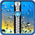 Raindrops Zipper Lock Screen icon