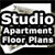 Studio Apartment Floor Plans icon