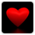 Rotating Valentine heart live-wallpaper icon