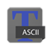 Ascii text symbols icon