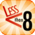 Less Than 8: Numbers Puzzle icon