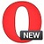 New opera mini web browser icon