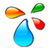 Touch Color Drops Live Wallpaper icon