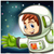 Astronaut Space Hover icon