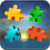 Puzzles for adults sunset icon