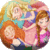 Dress up Elsa and princesses for PJ parties icon