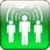 Phone tracker using GPS icon