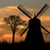 Windmill Sunset Free icon